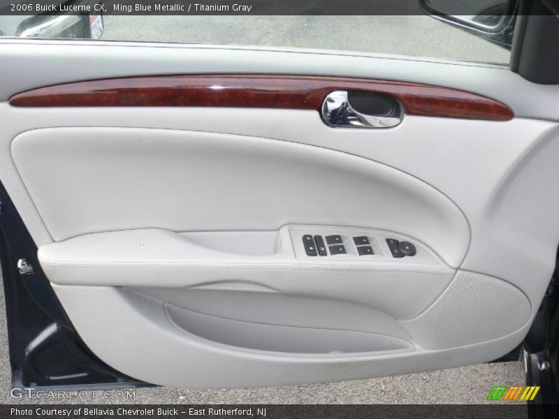 Ming Blue Metallic / Titanium Gray 2006 Buick Lucerne CX
