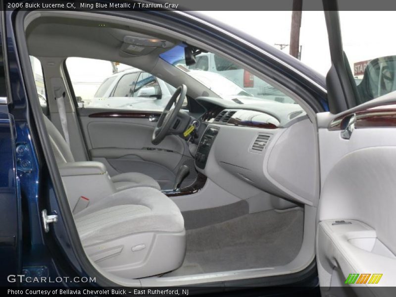 Ming Blue Metallic / Titanium Gray 2006 Buick Lucerne CX