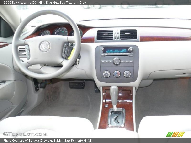 Ming Blue Metallic / Titanium Gray 2006 Buick Lucerne CX
