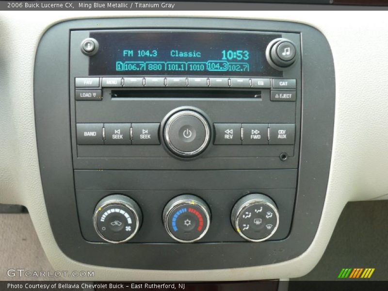 Ming Blue Metallic / Titanium Gray 2006 Buick Lucerne CX