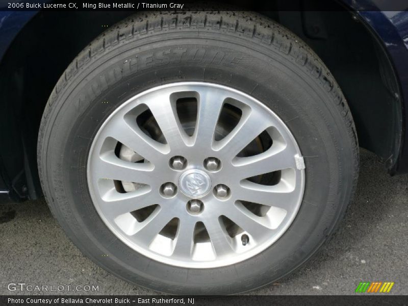 Ming Blue Metallic / Titanium Gray 2006 Buick Lucerne CX