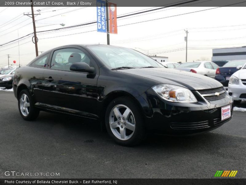 Black / Ebony 2009 Chevrolet Cobalt LT Coupe