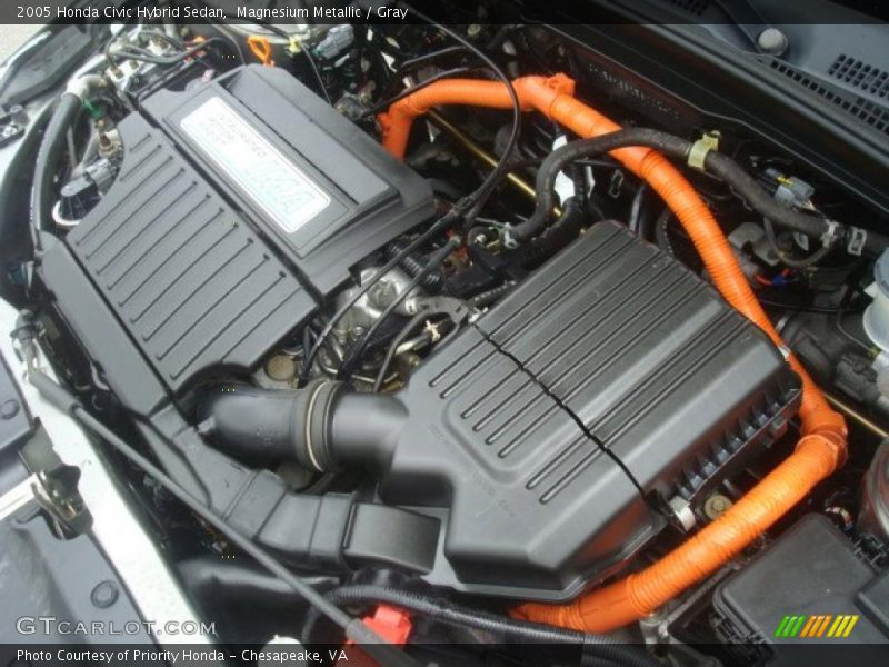  2005 Civic Hybrid Sedan Engine - 1.3L SOHC 8V i-VTEC 4 Cylinder IMA Gasoline/Electric Hybrid