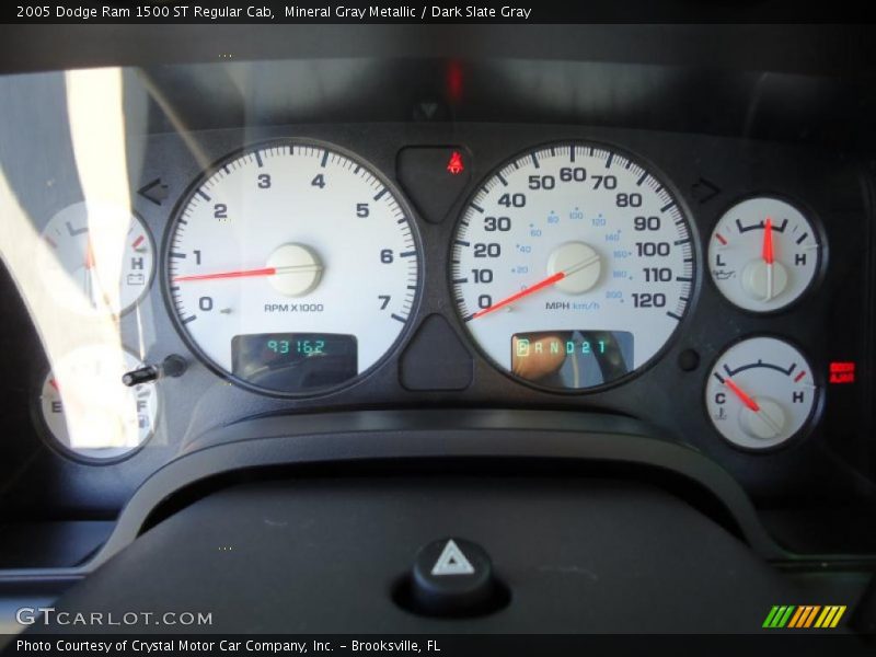 Mineral Gray Metallic / Dark Slate Gray 2005 Dodge Ram 1500 ST Regular Cab