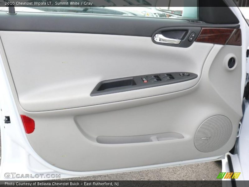 Summit White / Gray 2010 Chevrolet Impala LT