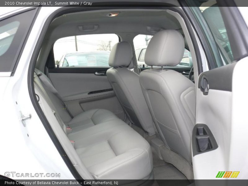 Summit White / Gray 2010 Chevrolet Impala LT