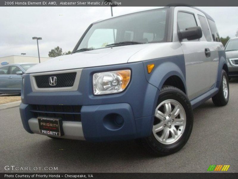 Front 3/4 View of 2006 Element EX AWD
