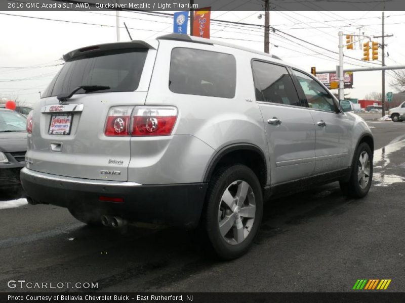 Quicksilver Metallic / Light Titanium 2010 GMC Acadia SLT AWD