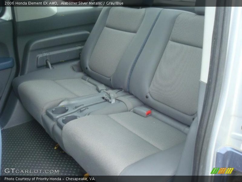  2006 Element EX AWD Gray/Blue Interior