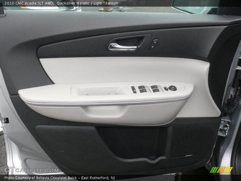 Quicksilver Metallic / Light Titanium 2010 GMC Acadia SLT AWD