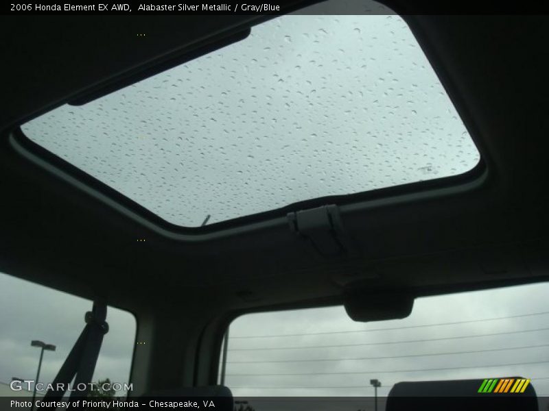Alabaster Silver Metallic / Gray/Blue 2006 Honda Element EX AWD