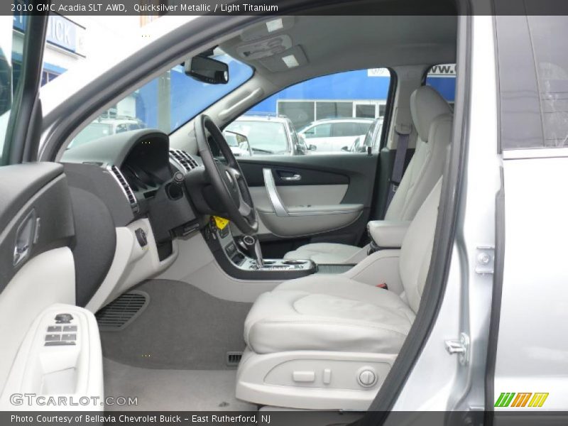 Quicksilver Metallic / Light Titanium 2010 GMC Acadia SLT AWD