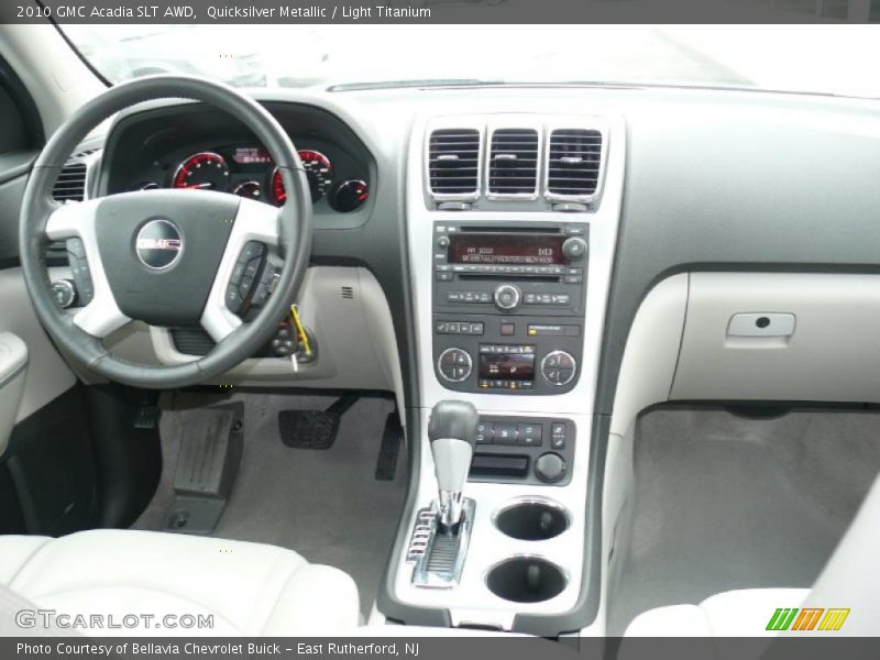 Quicksilver Metallic / Light Titanium 2010 GMC Acadia SLT AWD