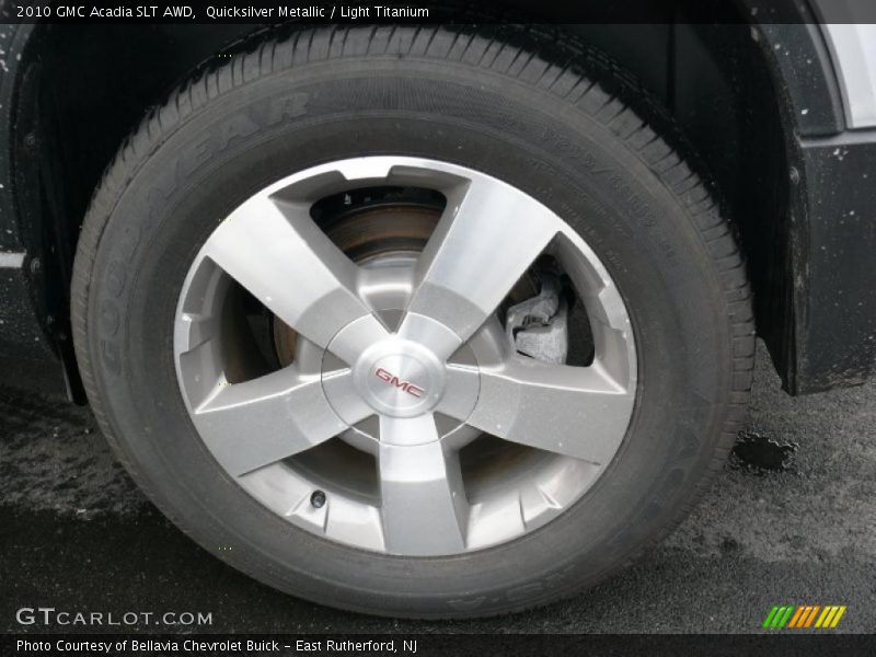 Quicksilver Metallic / Light Titanium 2010 GMC Acadia SLT AWD
