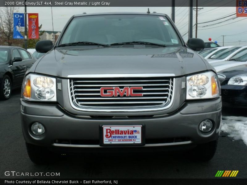 Steel Gray Metallic / Light Gray 2008 GMC Envoy SLT 4x4