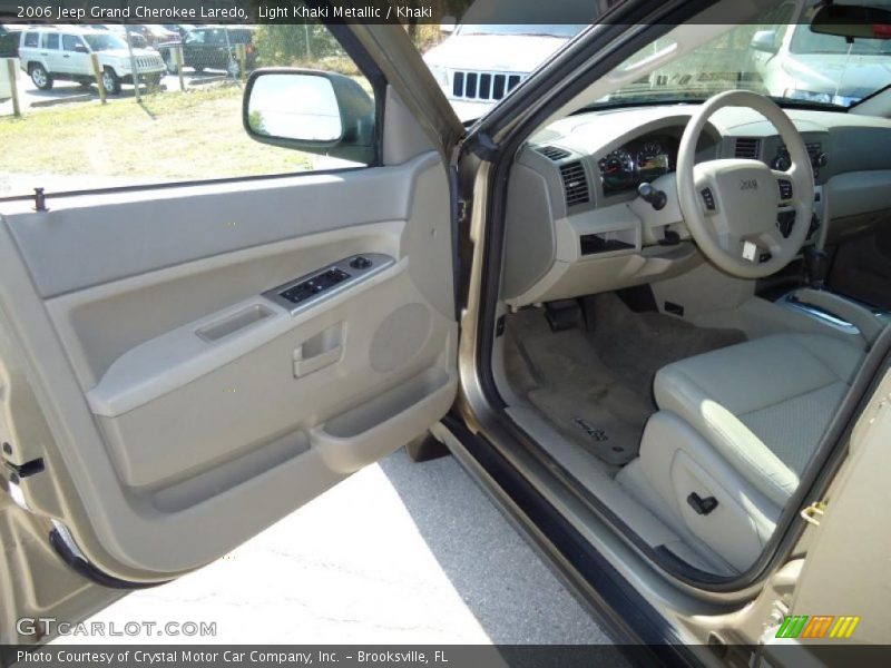 Light Khaki Metallic / Khaki 2006 Jeep Grand Cherokee Laredo