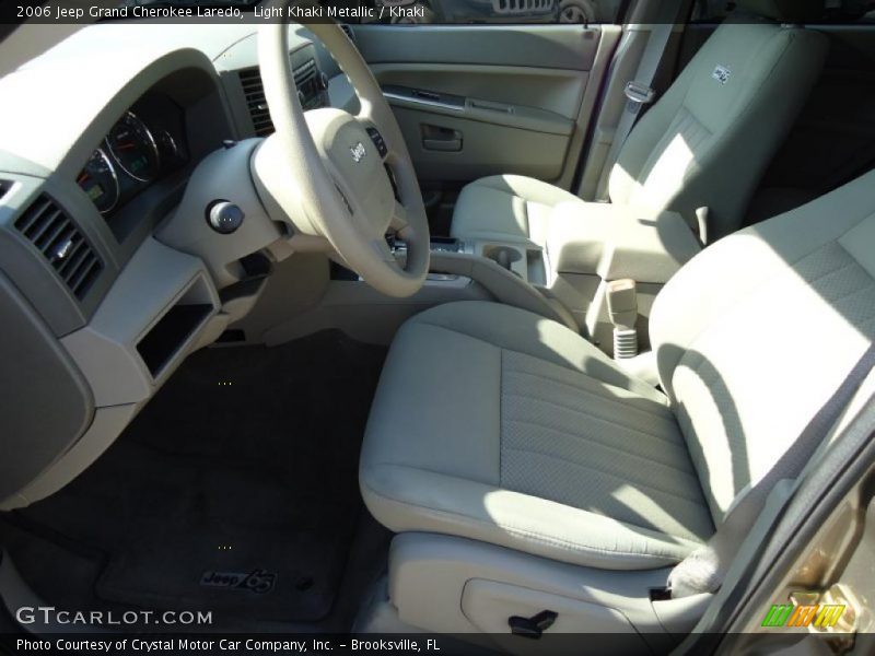 Light Khaki Metallic / Khaki 2006 Jeep Grand Cherokee Laredo