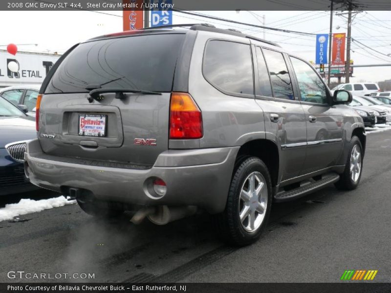 Steel Gray Metallic / Light Gray 2008 GMC Envoy SLT 4x4
