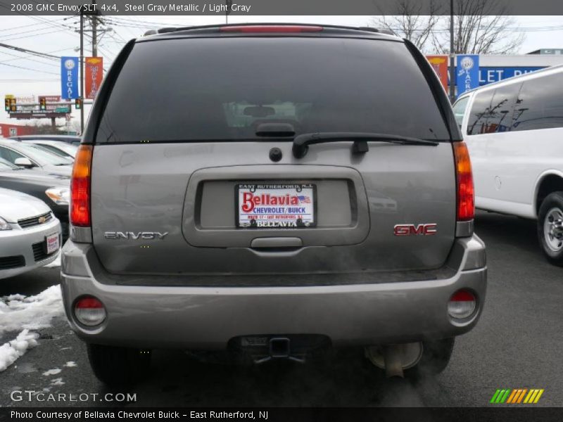 Steel Gray Metallic / Light Gray 2008 GMC Envoy SLT 4x4