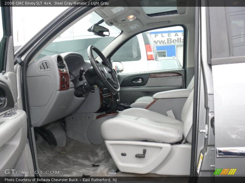 Steel Gray Metallic / Light Gray 2008 GMC Envoy SLT 4x4