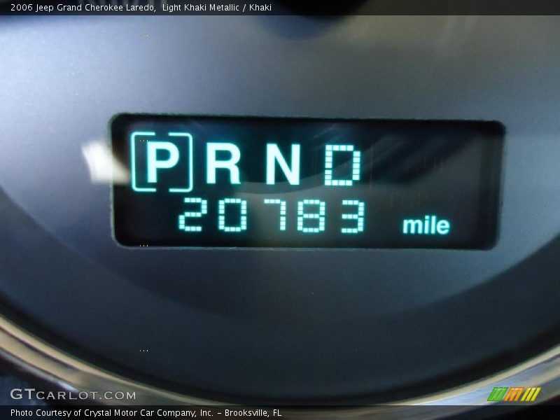 Light Khaki Metallic / Khaki 2006 Jeep Grand Cherokee Laredo