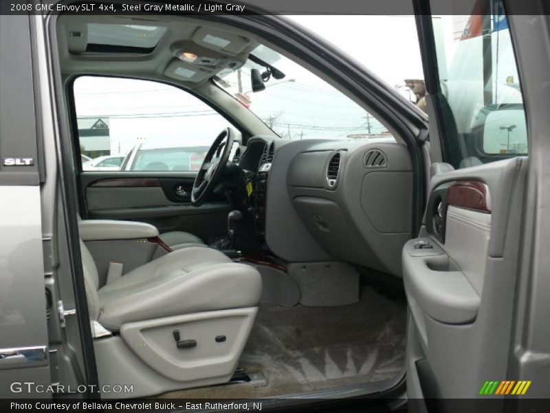 Steel Gray Metallic / Light Gray 2008 GMC Envoy SLT 4x4