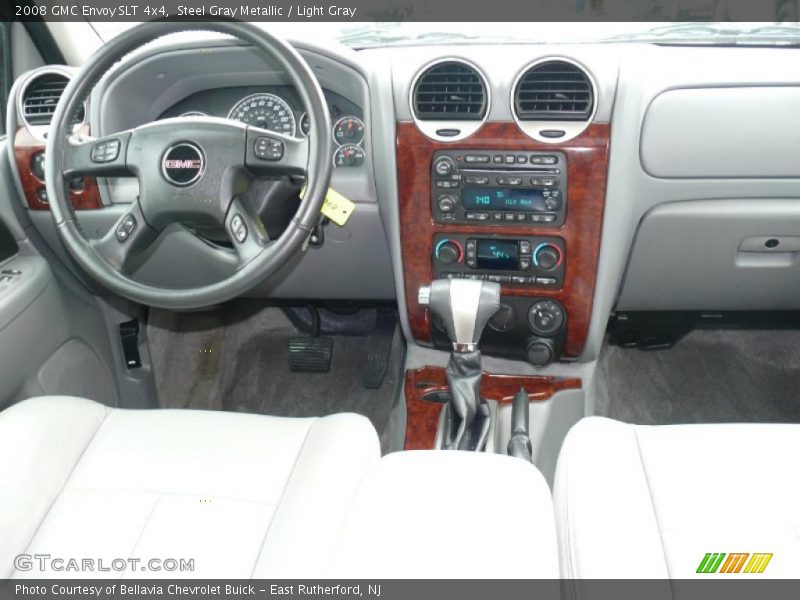 Steel Gray Metallic / Light Gray 2008 GMC Envoy SLT 4x4