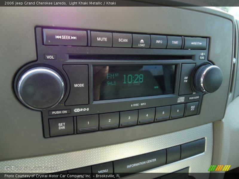 Light Khaki Metallic / Khaki 2006 Jeep Grand Cherokee Laredo