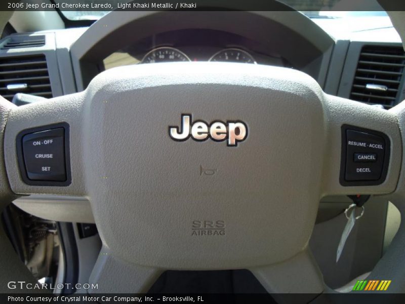 Light Khaki Metallic / Khaki 2006 Jeep Grand Cherokee Laredo