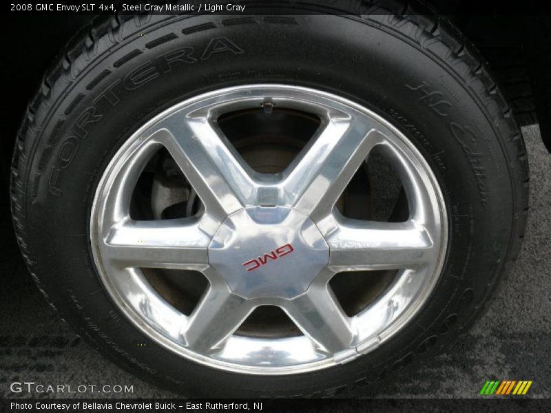 Steel Gray Metallic / Light Gray 2008 GMC Envoy SLT 4x4