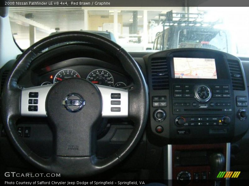 Red Brawn / Graphite 2008 Nissan Pathfinder LE V8 4x4