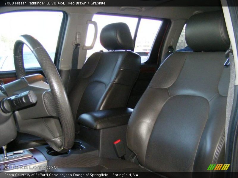 Red Brawn / Graphite 2008 Nissan Pathfinder LE V8 4x4