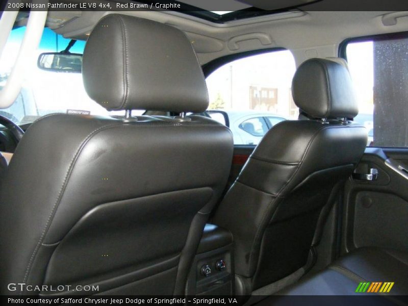 Red Brawn / Graphite 2008 Nissan Pathfinder LE V8 4x4