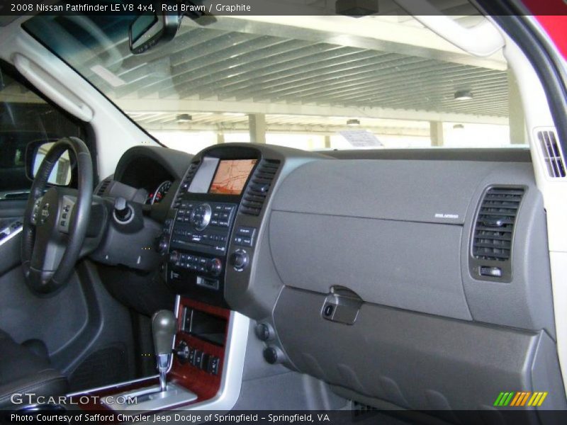 Red Brawn / Graphite 2008 Nissan Pathfinder LE V8 4x4