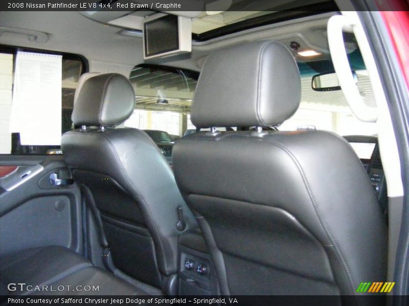 Red Brawn / Graphite 2008 Nissan Pathfinder LE V8 4x4