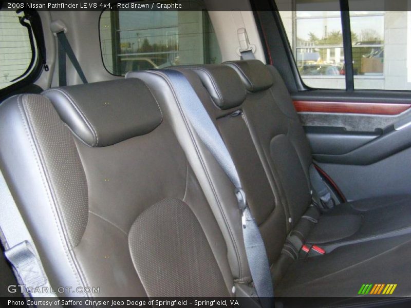 Red Brawn / Graphite 2008 Nissan Pathfinder LE V8 4x4