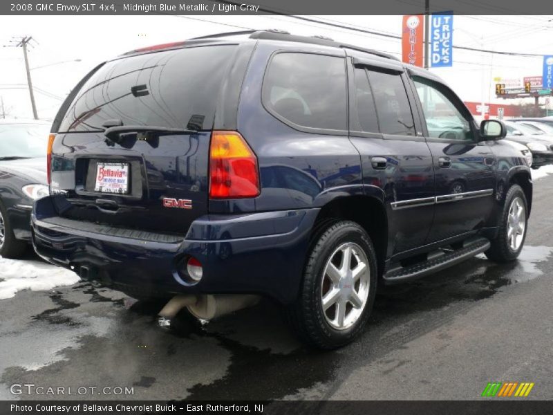 Midnight Blue Metallic / Light Gray 2008 GMC Envoy SLT 4x4