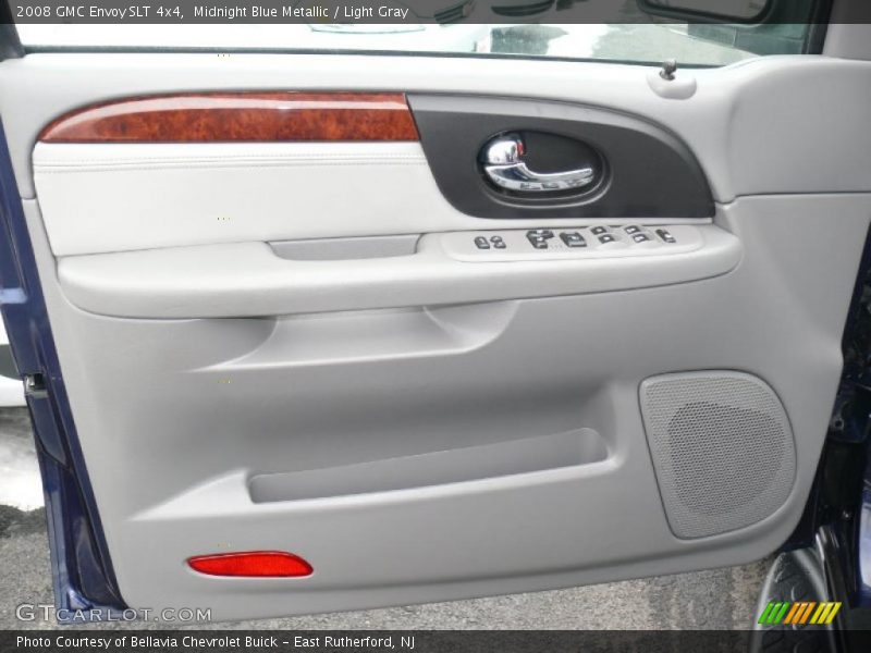 Midnight Blue Metallic / Light Gray 2008 GMC Envoy SLT 4x4