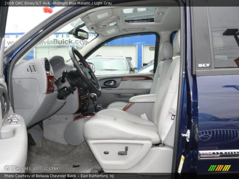 Midnight Blue Metallic / Light Gray 2008 GMC Envoy SLT 4x4