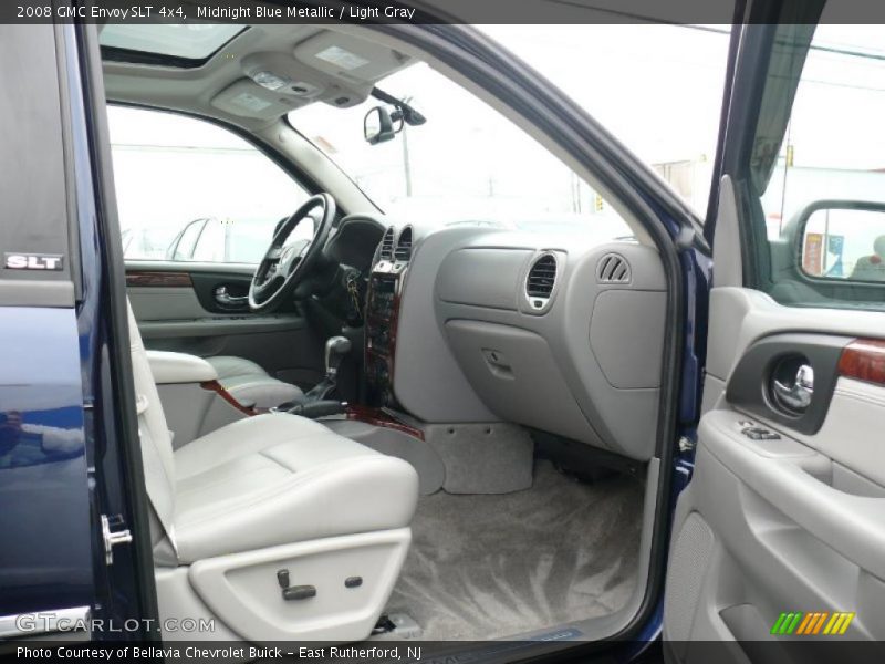 Midnight Blue Metallic / Light Gray 2008 GMC Envoy SLT 4x4