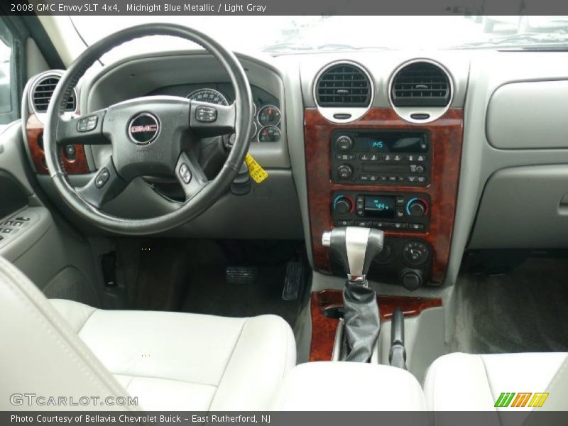 Midnight Blue Metallic / Light Gray 2008 GMC Envoy SLT 4x4