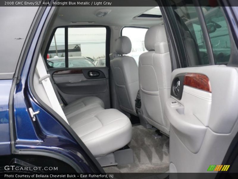 Midnight Blue Metallic / Light Gray 2008 GMC Envoy SLT 4x4