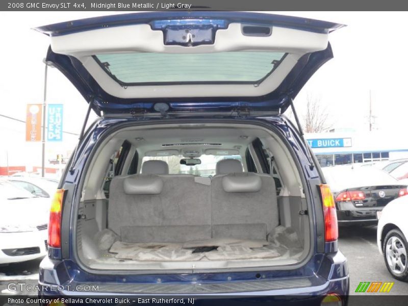 Midnight Blue Metallic / Light Gray 2008 GMC Envoy SLT 4x4
