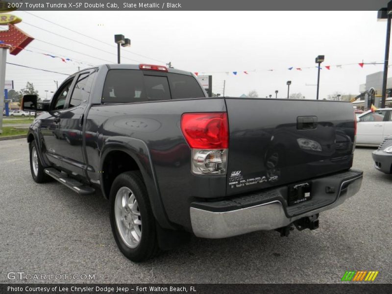 Slate Metallic / Black 2007 Toyota Tundra X-SP Double Cab
