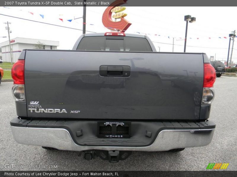 Slate Metallic / Black 2007 Toyota Tundra X-SP Double Cab