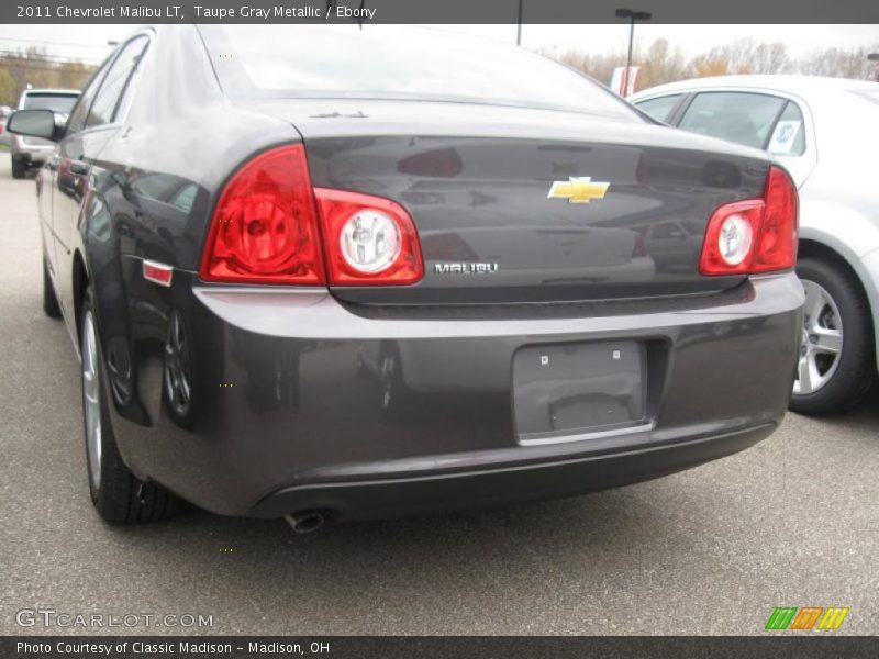 Taupe Gray Metallic / Ebony 2011 Chevrolet Malibu LT