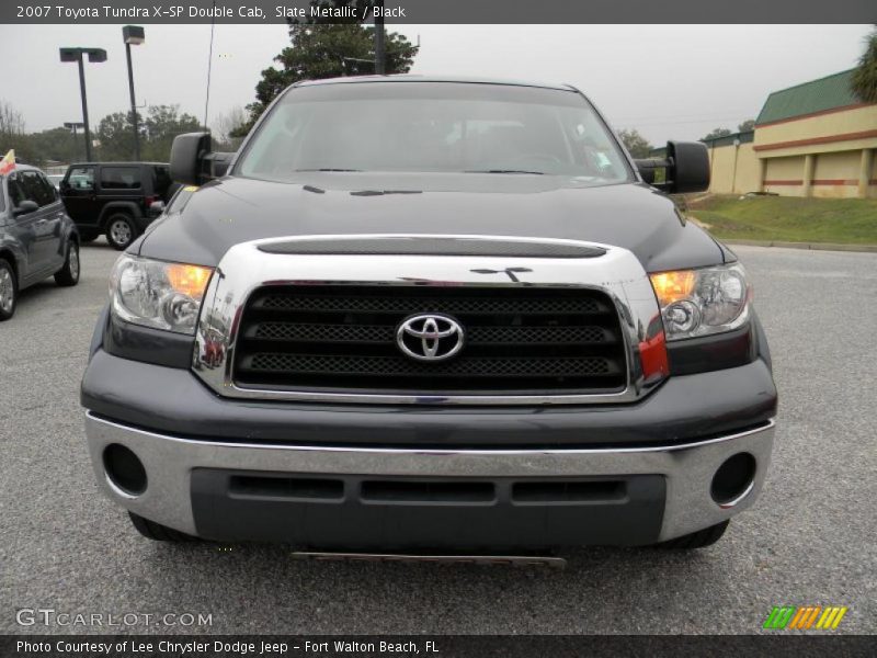 Slate Metallic / Black 2007 Toyota Tundra X-SP Double Cab