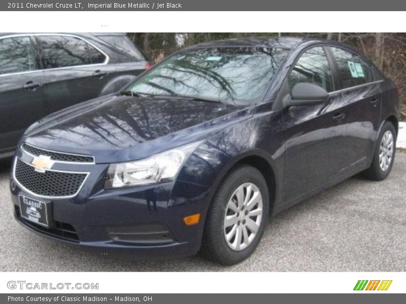 Imperial Blue Metallic / Jet Black 2011 Chevrolet Cruze LT