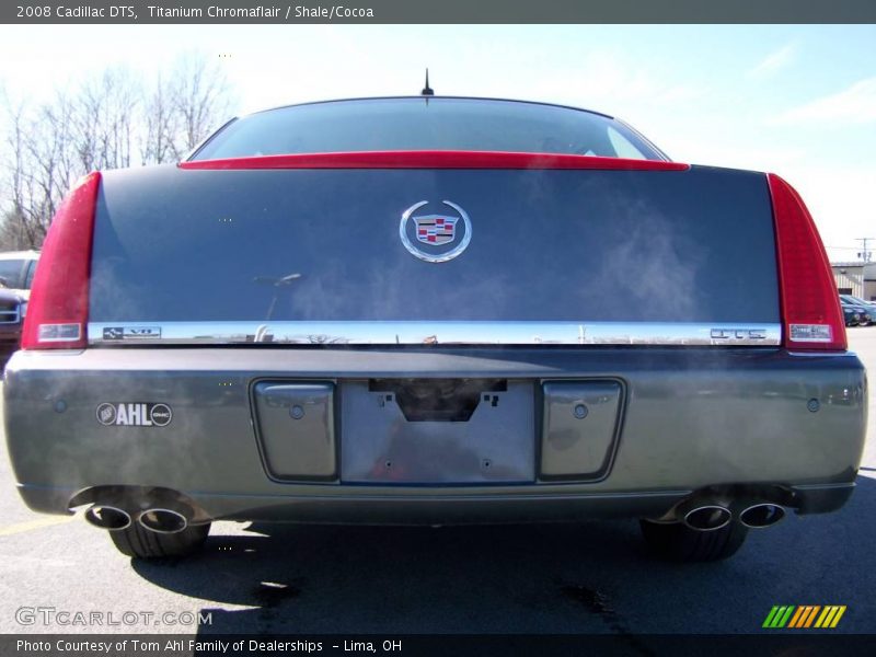 Titanium Chromaflair / Shale/Cocoa 2008 Cadillac DTS
