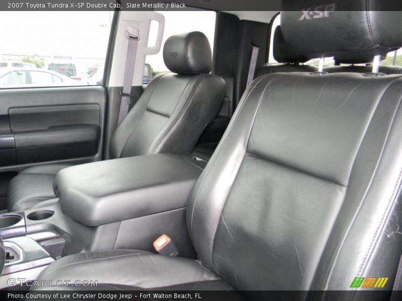Slate Metallic / Black 2007 Toyota Tundra X-SP Double Cab